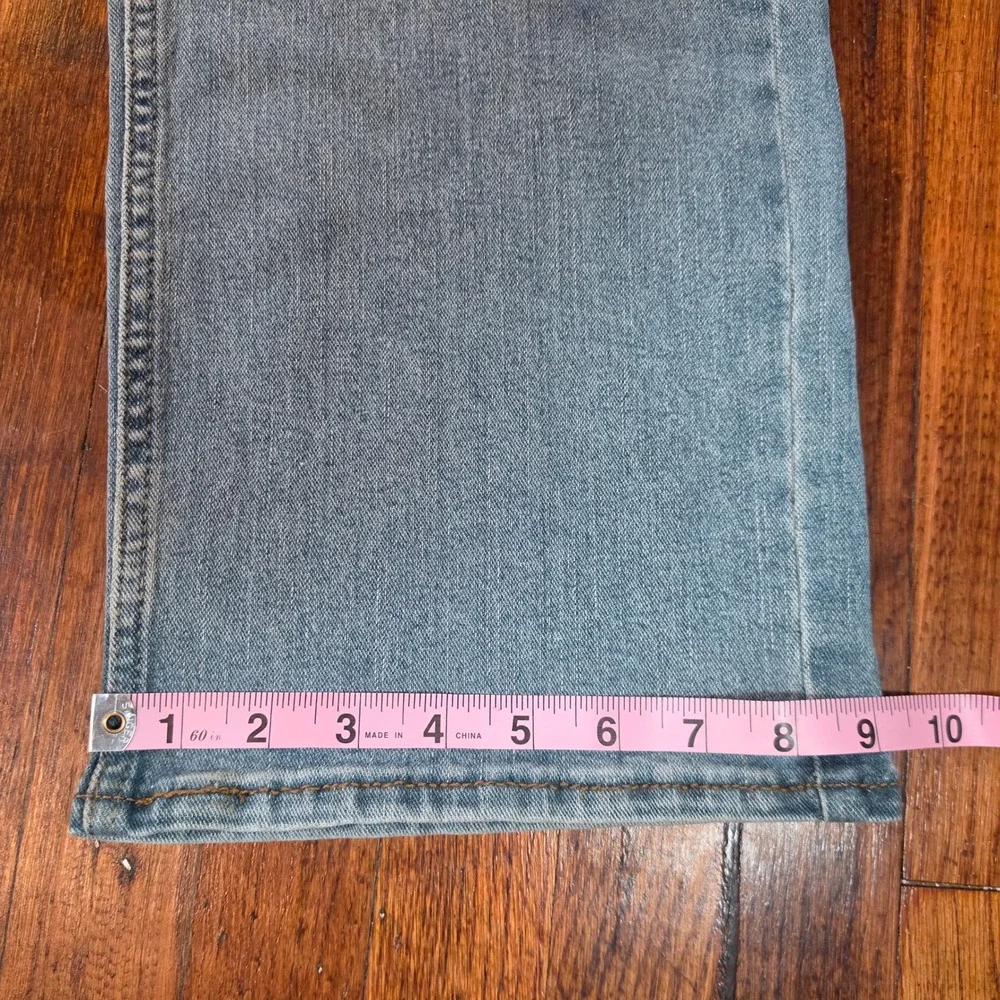 Levi Strauss Signature Mens Relaxed Fit Light Wash Jeans Blue W36 L30‎ Work Worn